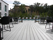 Pool auf der Rückseite des Hauses (Foto: Marikka-Laila Maisel)